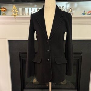 Lauren Ralph Lauren Women's Black Sweater Jacket Preowned Size:XS
